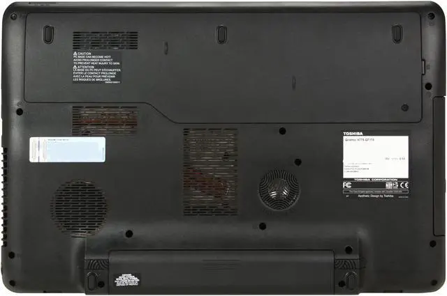 Alt view image 7 of 8 - TOSHIBA Laptop Qosmio Intel Core i5-2450M 6GB Memory 640GB HDD NVIDIA GeForce GTX 560M Switches Graphics 17.3" Windows 7 Home Premium 64-Bit X775-Q7170