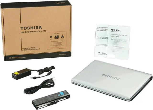 Alt view image 8 of 8 - TOSHIBA Laptop Satellite Intel Pentium B960 4GB Memory 500GB HDD Intel HD Graphics 15.6" Windows 7 Home Premium 64-Bit L755-S5152