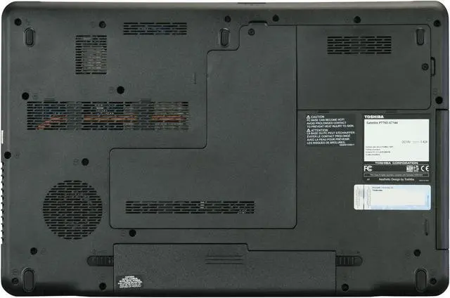 Alt view image 7 of 8 - TOSHIBA Laptop Satellite AMD A8-3520M 6GB Memory 750GB HDD AMD Radeon HD 6620G 17.3" Windows 7 Home Premium 64-Bit P775D-S7144