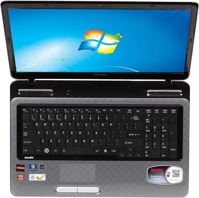 Alt view image 6 of 8 - TOSHIBA Laptop Satellite AMD A6-3400M 4GB Memory 500GB HDD AMD Radeon HD 6520G 17.3" Windows 7 Home Premium 64-Bit L775D-S7305B