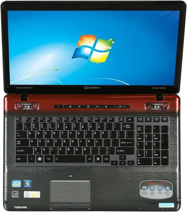 Alt view image 6 of 8 - TOSHIBA Laptop Qosmio Intel Core i5-2430M 6GB Memory 640GB HDD NVIDIA GeForce GTX 560M 17.3" Windows 7 Home Premium 64-Bit X775-Q7380B