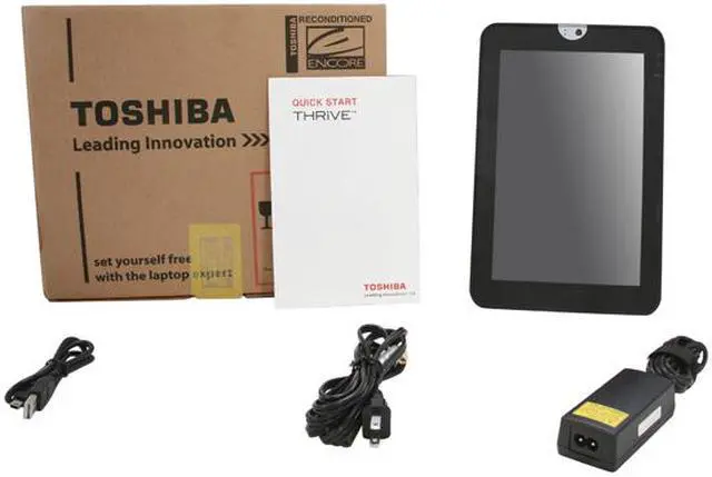 Alt view image 9 of 9 - TOSHIBA Thrive AT105-T1032 1GB DDR2 Memory 10.1" 1280 x 800 Tablet Android 3.1 (Honeycomb)