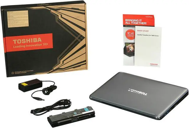 Alt view image 8 of 8 - TOSHIBA Laptop Satellite AMD A10-4600M 6GB Memory 750GB HDD AMD Radeon HD 7660G 15.6" Windows 7 Home Premium 64-Bit S855D-S5256