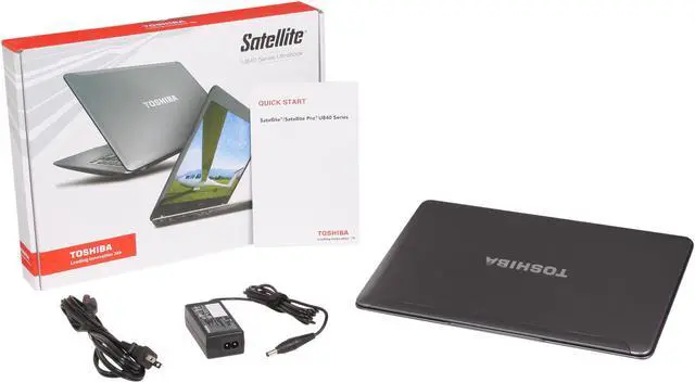 Alt view image 8 of 8 - TOSHIBA 14.0" Intel Core i5-3317U 4GB Memory DDR3 1600 32GB SSD Windows 7 Home Premium 64-Bit U845-S404