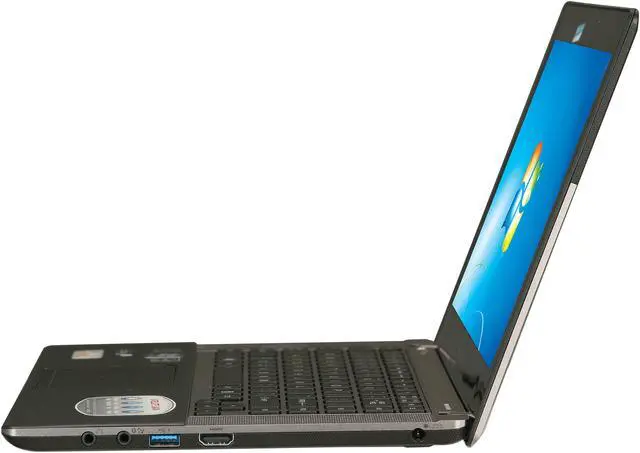 Alt view image 2 of 8 - TOSHIBA Ultrabook Intel Core i5-3317U 6GB Memory 500GB HDD 32 GB SSD Intel HD Graphics 14.4" Windows 7 Home Premium 64-Bit U845W-S410