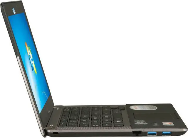 Alt view image 4 of 8 - TOSHIBA Ultrabook Intel Core i5-3317U 6GB Memory 500GB HDD 32 GB SSD Intel HD Graphics 14.4" Windows 7 Home Premium 64-Bit U845W-S410
