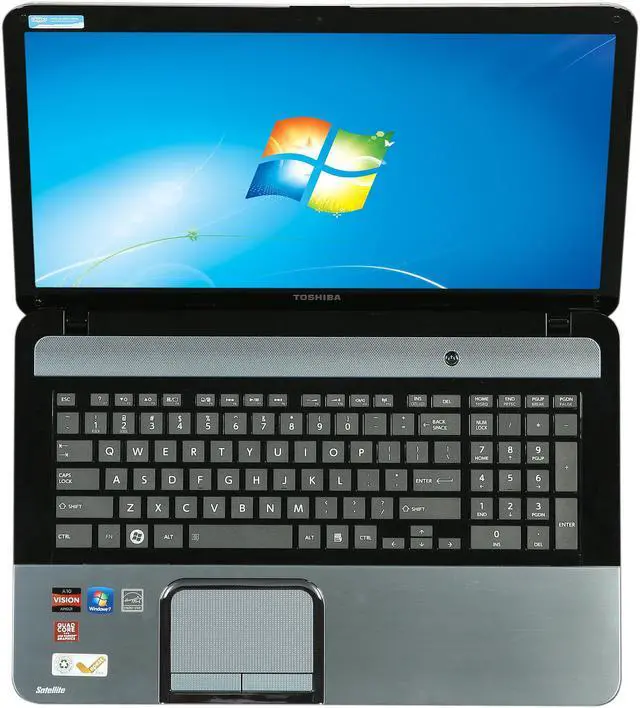 Alt view image 6 of 8 - TOSHIBA Laptop Satellite AMD A10-4600M 6GB Memory 750GB HDD AMD Radeon HD 7660G 17.3" Windows 7 Home Premium 64-Bit S875D-S7239
