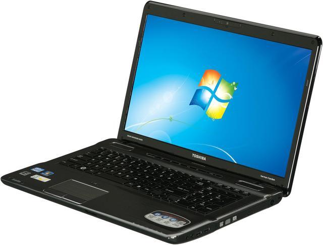 Main image of TOSHIBA Laptop Satellite Intel Core i5-2450M 6GB Memory 750GB HDD Intel HD Graphics 17.3" Windows 7 Home Premium 64-Bit P775-S7100B