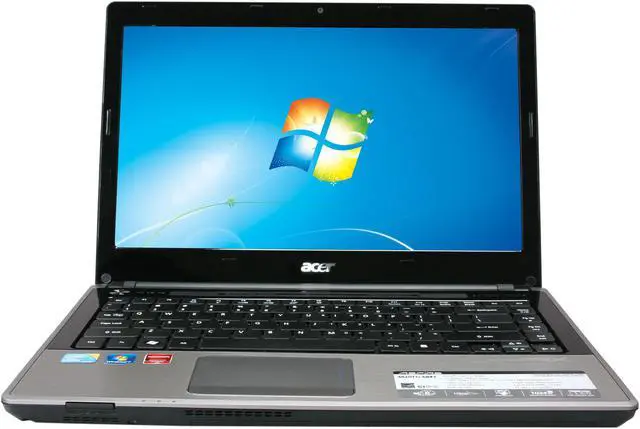 Alt view image 5 of 8 - Acer Laptop Aspire TimelineX Intel Core i5-480M 4GB Memory 640GB HDD AMD Radeon HD 6550M 14.0" Windows 7 Home Premium 64-bit AS4820TG-6847