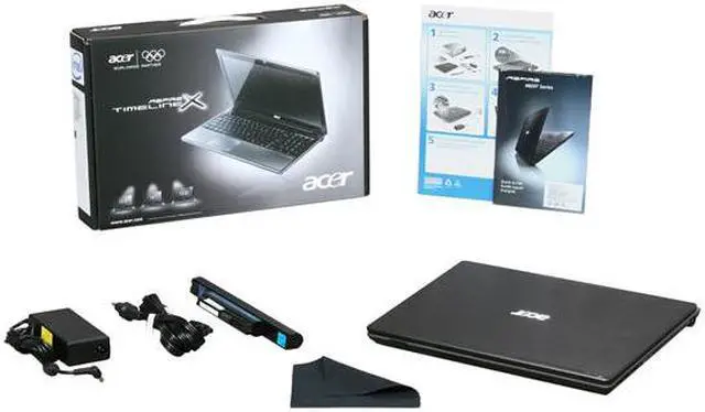 Alt view image 8 of 8 - Acer Laptop Aspire TimelineX Intel Core i5-480M 4GB Memory 640GB HDD AMD Radeon HD 6550M 14.0" Windows 7 Home Premium 64-bit AS4820TG-6847