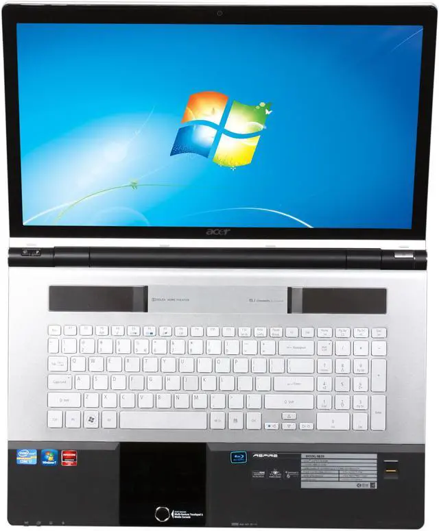 Alt view image 6 of 8 - Acer Laptop Aspire Intel Core i7-2630QM 8GB Memory 750GB HDD AMD Radeon HD 6850M 18.4" Windows 7 Home Premium 64-bit AS8950G-9839