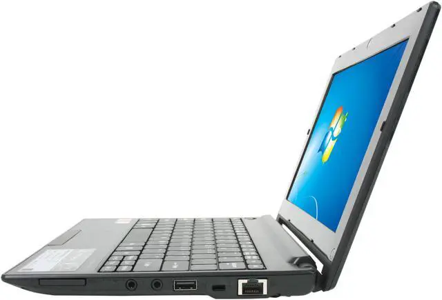 Alt view image 2 of 8 - Acer Aspire One AO522-BZ897 Diamond Black AMD Dual-Core Processor C-50 (1.00 GHz) 10.1" 1GB Memory 250GB HDD Netbook