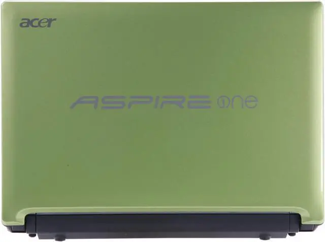 Alt view image 3 of 8 - Acer Aspire One AO522-BZ824 Olive Green AMD Dual-Core Processor C-50 (1.00 GHz) 10.1" 1GB Memory 250GB HDD Netbook