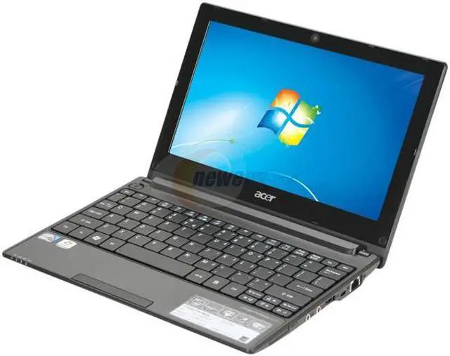Main image of Acer Aspire One AOD255E-1643 Diamond Black Intel Atom N570(1.66 GHz) 10.1" WSVGA 1GB Memory 250GB HDD Netbook