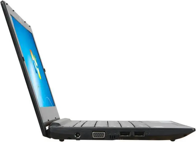 Alt view image 4 of 8 - Acer Aspire One AOD255E-1643 Diamond Black Intel Atom N570(1.66 GHz) 10.1" WSVGA 1GB Memory 250GB HDD Netbook