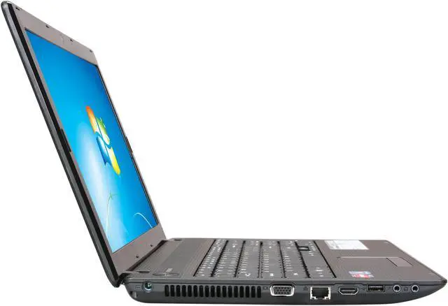 Alt view image 4 of 8 - Acer Laptop Aspire AMD Phenom II N970 4GB Memory 500GB HDD AMD Radeon HD 6650M 15.6" Windows 7 Home Premium 64-bit AS5552G-7641
