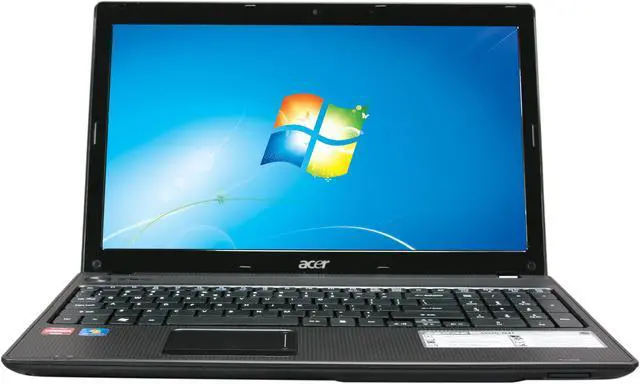 Alt view image 5 of 8 - Acer Laptop Aspire AMD Phenom II N970 4GB Memory 500GB HDD AMD Radeon HD 6650M 15.6" Windows 7 Home Premium 64-bit AS5552G-7641