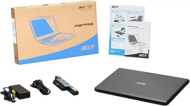 Alt view image 8 of 8 - Acer Laptop Aspire AMD Phenom II N970 4GB Memory 500GB HDD AMD Radeon HD 6650M 15.6" Windows 7 Home Premium 64-bit AS5552G-7641