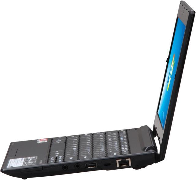 Alt view image 2 of 8 - Acer Aspire One AO522-BZ465 Diamond Black AMD Dual-Core Processor C-50 (1.00 GHz) 10.1" 1GB Memory 250GB HDD Netbook