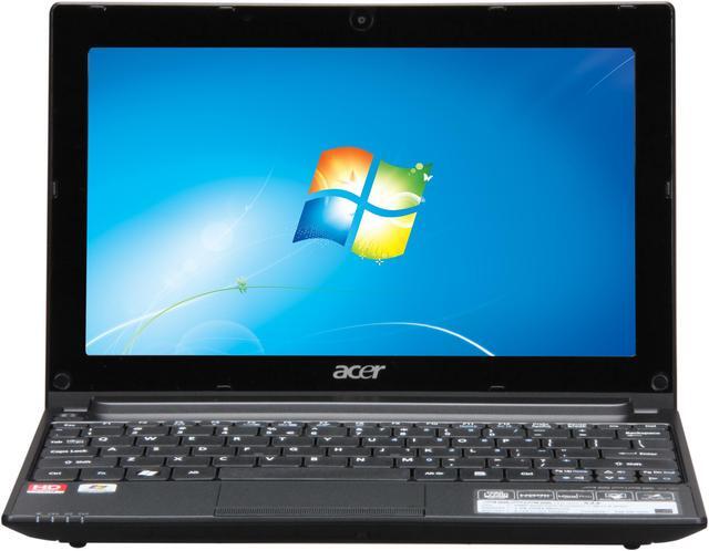 Alt view image 5 of 8 - Acer Aspire One AO522-BZ465 Diamond Black AMD Dual-Core Processor C-50 (1.00 GHz) 10.1" 1GB Memory 250GB HDD Netbook