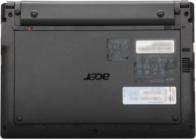 Alt view image 7 of 8 - Acer Aspire One AO522-BZ465 Diamond Black AMD Dual-Core Processor C-50 (1.00 GHz) 10.1" 1GB Memory 250GB HDD Netbook