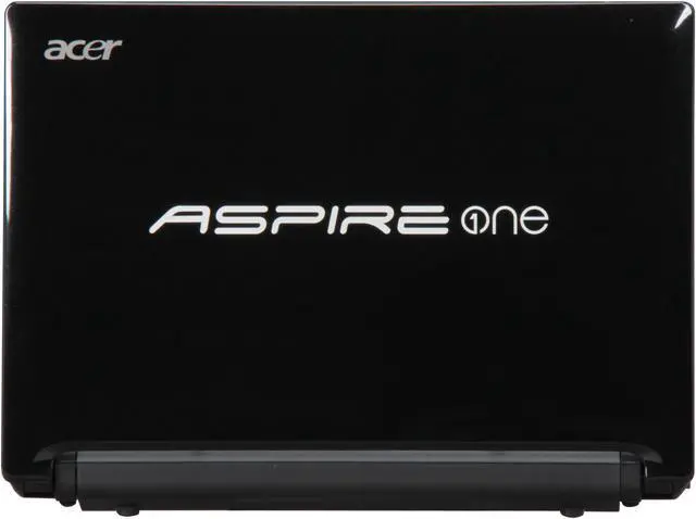 Alt view image 3 of 8 - Acer Aspire One AOD255E-1482 Diamond Black Intel Atom N570(1.66 GHz) 10.1" WSVGA 1GB Memory 250GB HDD Netbook