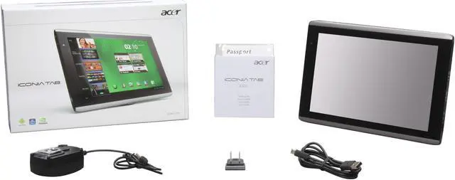 Alt view image 9 of 9 - Acer Iconia Tab A500-10S32u Tablet NVIDIA Tegra 2 1.00GHz 10.1" Wide XGA 1GB DDR2 Memory 32GB Flash NVIDIA ULP GeForce