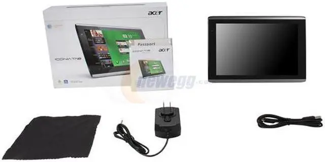 Alt view image 8 of 8 - Acer Iconia Tab A501-10S32u Tablet NVIDIA Tegra 250 1.00GHz 10.0" Wide XGA 1GB DDR2 Memory 32GB Flash NVIDIA ULP GeForce