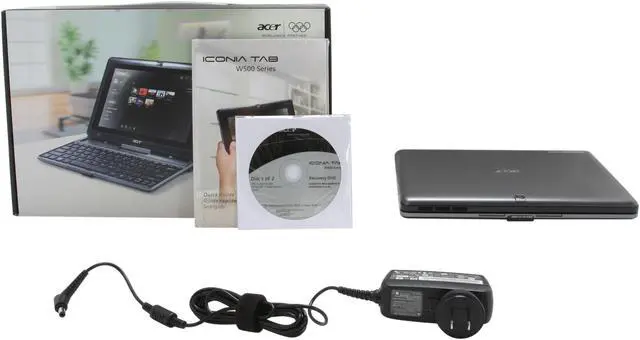 Alt view image 14 of 14 - Acer Iconia Tab W500-BZ467 Tablet PC AMD Dual-Core Processor C-50(1.0GHz) 10.1" Wide XGA 2GB Memory 32GB SSD AMD Radeon HD 6250