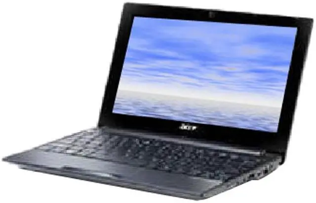 Main image of Acer Aspire One AOD255-2331 Black Intel Atom N450(1.66 GHz) 10.1" WSVGA 1GB Memory 160GB HDD Netbook