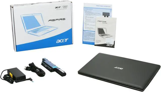 Alt view image 8 of 8 - Acer Laptop Aspire Intel Core i3-2310M 4GB Memory 500GB HDD NVIDIA GeForce GT 520M 15.6" Windows 7 Home Premium 64-bit AS5750G-6804