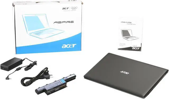 Alt view image 8 of 8 - Acer Laptop Aspire Intel Core i7-2630QM 4GB Memory 640GB HDD NVIDIA GeForce GT 540M 15.6" Windows 7 Home Premium 64-bit AS5750G-9463