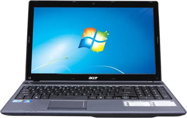Alt view image 5 of 8 - Acer Laptop Aspire Intel Core i3-370M 2GB Memory 320GB HDD Intel HD Graphics 15.6" Windows 7 Home Premium 64-bit AS5733-6650