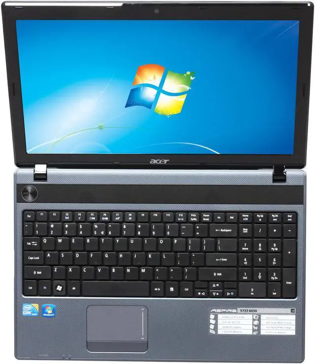 Alt view image 6 of 8 - Acer Laptop Aspire Intel Core i3-370M 2GB Memory 320GB HDD Intel HD Graphics 15.6" Windows 7 Home Premium 64-bit AS5733-6650