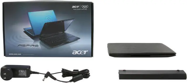 Alt view image 8 of 8 - Acer Aspire One AO722-BZ848 Espresso Black AMD Dual-Core Processor C-50 (1.00 GHz) 11.6" 4GB Memory 500GB HDD Netbook