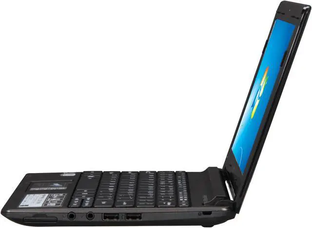 Alt view image 4 of 9 - Acer Aspire One AOD257-13404 Espresso Black Intel Atom N455(1.66 GHz) 10.1" WSVGA 1GB Memory 250GB HDD Netbook