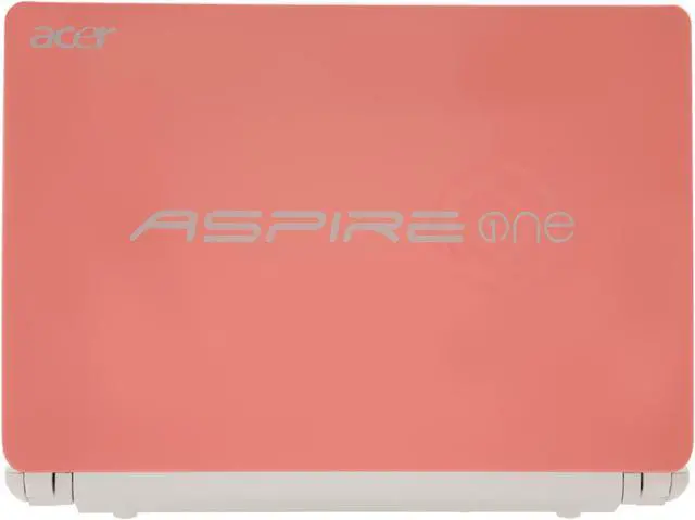 Alt view image 3 of 8 - Acer Aspire One Happy 2 AOHAPPY2-1499 Strawberry Yogurt Intel Atom N570(1.66 GHz) 10.1" WSVGA 1GB Memory 250GB HDD Netbook