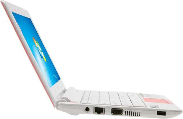 Alt view image 4 of 8 - Acer Aspire One Happy 2 AOHAPPY2-1499 Strawberry Yogurt Intel Atom N570(1.66 GHz) 10.1" WSVGA 1GB Memory 250GB HDD Netbook