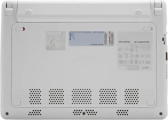 Alt view image 7 of 8 - Acer Aspire One Happy 2 AOHAPPY2-1499 Strawberry Yogurt Intel Atom N570(1.66 GHz) 10.1" WSVGA 1GB Memory 250GB HDD Netbook