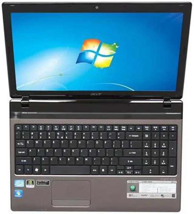 Alt view image 6 of 8 - Acer Laptop Aspire Intel Core i5-2410M 4GB Memory 500GB HDD NVIDIA GeForce GT 520M 15.6" Windows 7 Home Premium 64-Bit AS5750G-6824