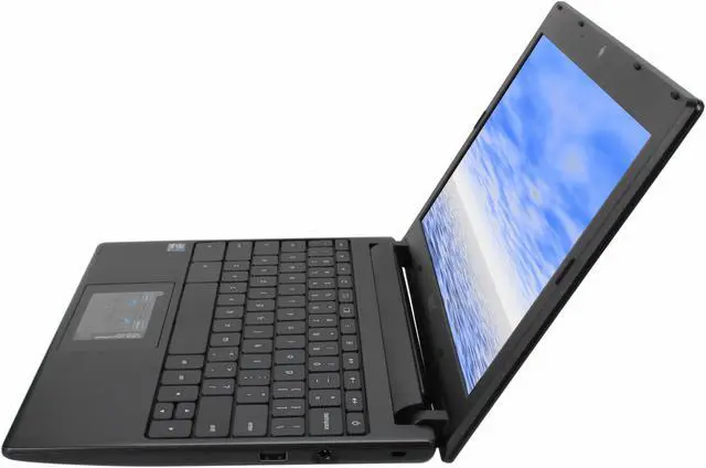 Alt view image 2 of 8 - Acer AC700-1099 Chromebook Intel Atom N570(1.66GHz) 11.6" 2GB Memory DDR3 1333 16GB SSD HDD WIFI Only