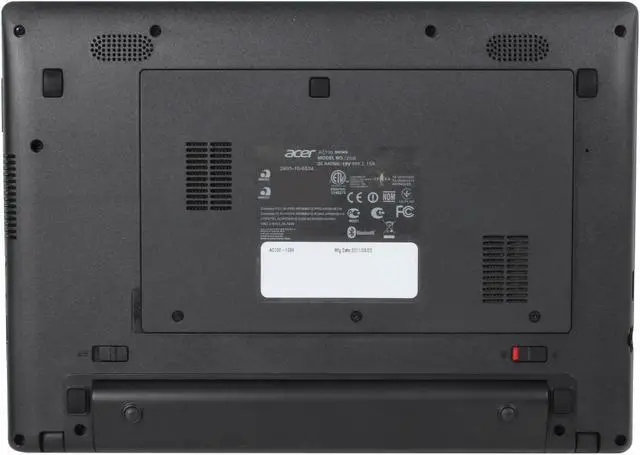 Alt view image 7 of 8 - Acer AC700-1099 Chromebook Intel Atom N570(1.66GHz) 11.6" 2GB Memory DDR3 1333 16GB SSD HDD WIFI Only