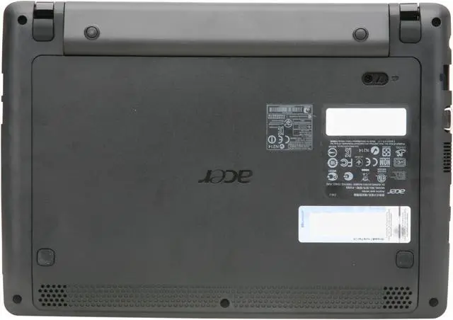 Alt view image 7 of 8 - Acer Aspire One AO722-0473 Espresso Black AMD Dual-Core Processor C-60 (1.00 GHz) 11.6" 2GB Memory 320GB HDD Netbook