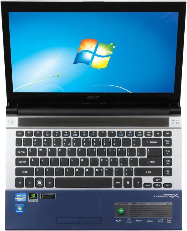 Alt view image 6 of 8 - Acer Laptop Aspire TimelineX Intel Core i5-2430M 4GB Memory 640GB HDD NVIDIA GeForce GT 540M 14.0" Windows 7 Home Premium 64-bit AS4830TG-6450