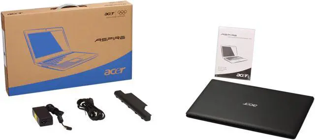 Alt view image 8 of 8 - Acer Laptop Aspire AMD Phenom II N970 4GB Memory 320GB HDD ATI Radeon HD 4250 15.6" Windows 7 Home Premium 64-bit AS5552-7677