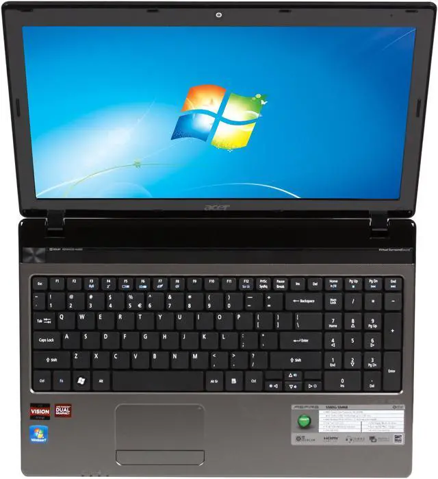 Alt view image 6 of 8 - Acer Laptop Aspire AMD A6-3400M 4GB Memory 500GB HDD AMD Radeon HD 6470M 15.6" Windows 7 Home Premium 64-bit AS5560G-Sb468