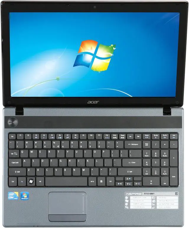 Alt view image 6 of 8 - Acer Laptop Aspire Intel Core i3-370M 6GB Memory 500GB HDD Intel HD Graphics 15.6" Windows 7 Home Premium 64-bit AS5733-6881