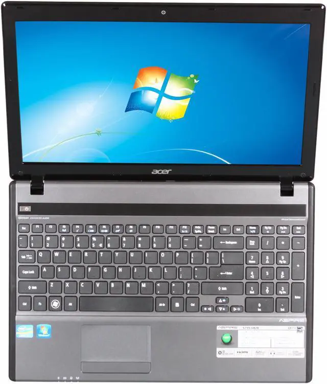 Alt view image 6 of 8 - Acer Laptop Aspire Intel Core i5-2430M 4GB Memory 500GB HDD Intel HD Graphics 3000 15.6" Windows 7 Home Premium 64-Bit AS5755-6828