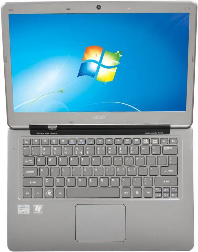 Alt view image 6 of 8 - Acer Aspire Intel Core i5-2467M 4GB on-board memory Memory 20 GB SSD 320GB HDD Intel HD Graphics 3000 13.3" 1366 x 768 Ultrabook Windows 7 Home Premium 64-bit S3-951-6646