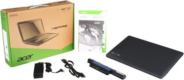 Alt view image 8 of 8 - Acer Laptop Aspire Intel Pentium P6200 4GB Memory 320GB HDD Intel HD Graphics 15.6" Windows 7 Home Premium 64-bit AS5733Z-4816